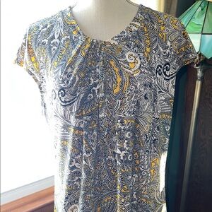Liz Claiborne Career Paisley Women’s Top